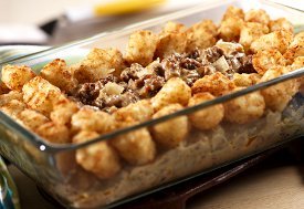 Beefy Hash Brown Potato Casserole