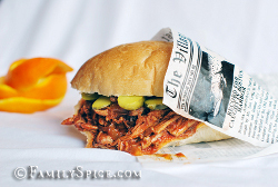 Orange Barbecue Pulled Pork