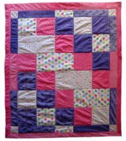 Baby Steps Cuddle Quilt