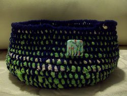 Decorative Crochet Bowl