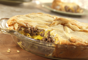 Cheesy Hamburger Pie