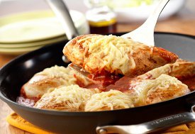 Easy Skillet Chicken Parm