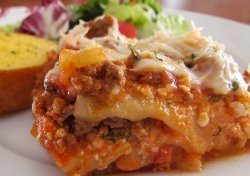 So Cheesy Lasagna