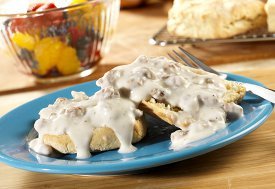 Best Biscuits and Sausage Gravy