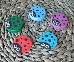 Super Easy Ladybug Caps