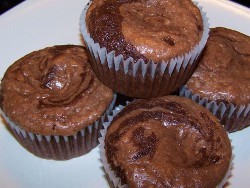 Mini Nutella Brownie Cheesecakes