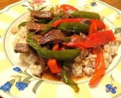 Bell Pepper Steak