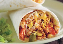 Turkey Fajita Wraps