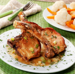 Easy Oniony Pork Chops