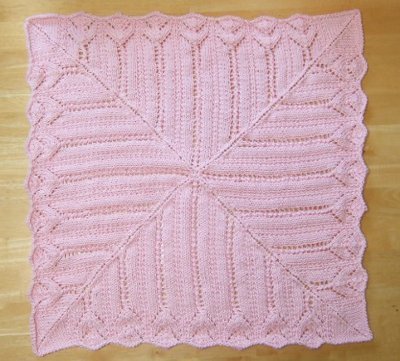 Tiffany Lace Baby Blanket