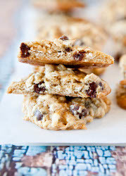 Coconut Oatmeal Toffee Cookies