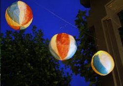 On the Fly Beach Ball Lanterns