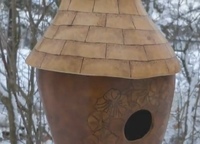 Gourd Birdhouse | FaveCrafts.com