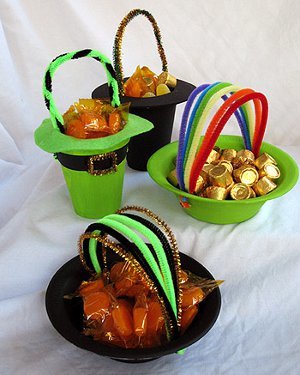 Pot of Gold Candy Holders