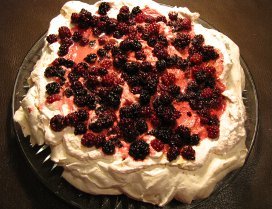 Heavenly Berry Pavlova