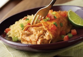 Beyond Easy Chicken & Cheese Enchiladas