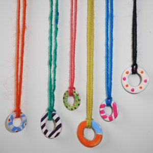 Repurposed Washer Necklaces