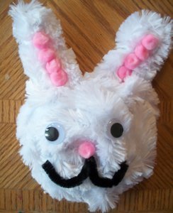 Pipe Cleaner Easter Bunny