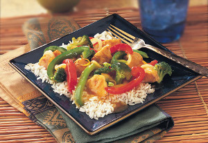 Orange Chicken & Vegetable Stir-Fry