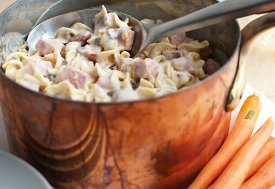 Pennsylvania Dutch Ham & Noodle Casserole