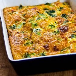 Broccoli Cheese Breakfast Casserole