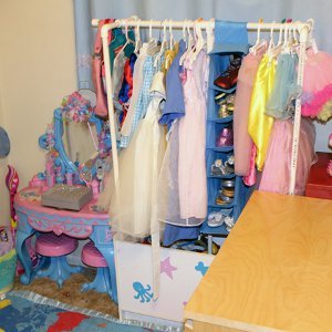 PVC Dress Up Rack