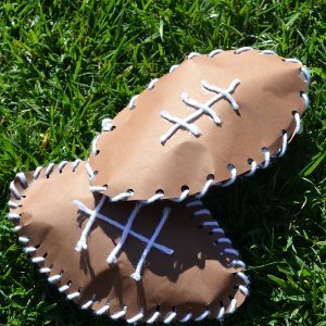 Stuffed Paper Footballs