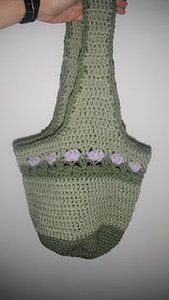 Lilac Meadows Hobo Bag