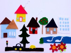 Tiny Felt Town