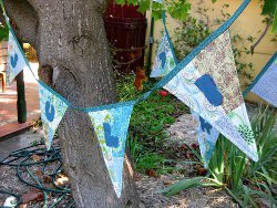 Patchwork Name Bunting