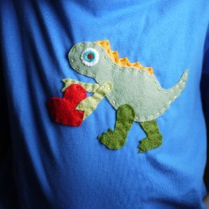 valentines dinosaur shirt