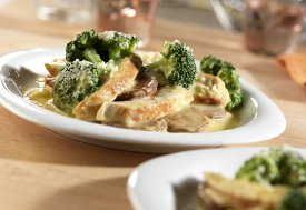 Broccoli Chicken Potato Parmesan