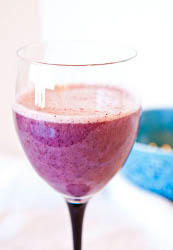 Blueberry Banana Recovery Smoothie