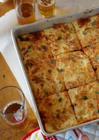 Italian Vegetable Popover Pizza