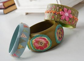 Darling DIY Decorated Bangles