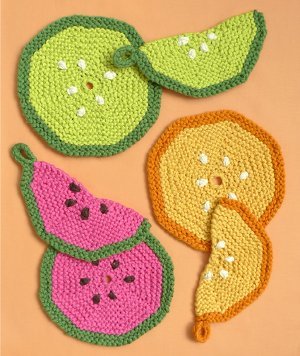 Summer Fruit Pot Holders