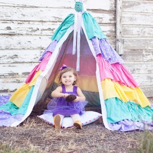 Dreamy Ruffled Teepee