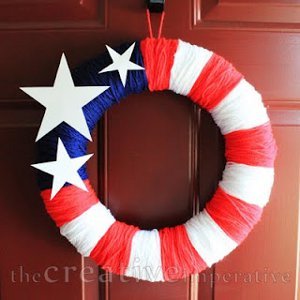 Star Spangled Wreath