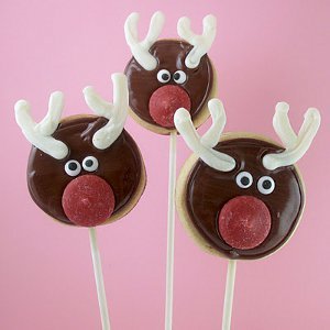 Rudolph the Red Nosed Cookie