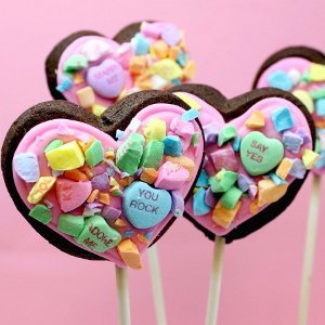 Candy Collage Cookie Pops
