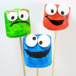 Sesame Street Marshmallow Pops