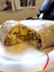 Make Ahead Breakfast Burritos