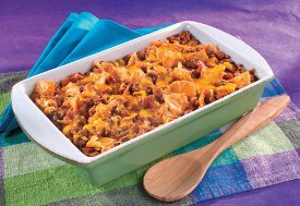 30 Minute Beef 'n Bean Bake