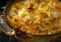 Baked Pasta with Cauliflower and Cheese