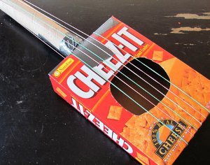 Rockin' Recycled Guitar | AllFreeKidsCrafts.com