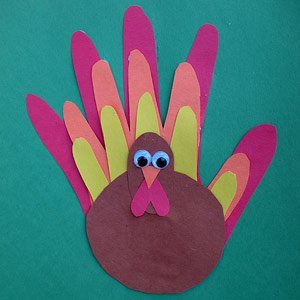 Family Handprint Turkey