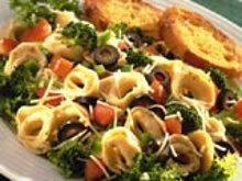 Crazy Easy Tortellini and Broccoli Salad