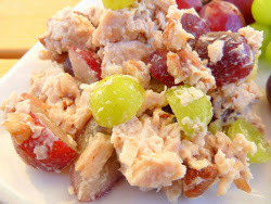 Triple Grape Chicken Salad