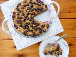 Blueberry Oatmeal Bake