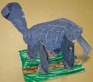 Mesozoic Dinosaur Sculptures